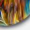 Designart - Colour Fusion IV - Modern Metal Circle Wall Art
